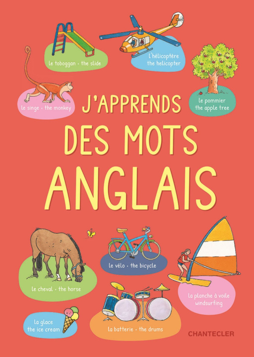Knjiga J'apprends des mots anglais 