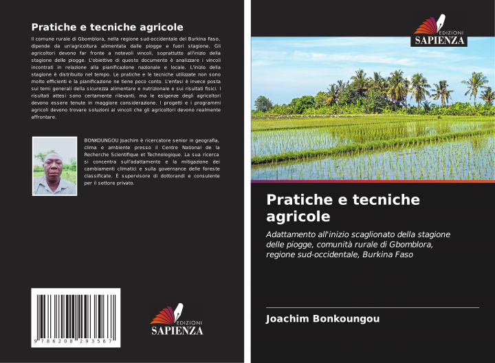 Knjiga Pratiche e tecniche agricole Joachim Bonkoungou