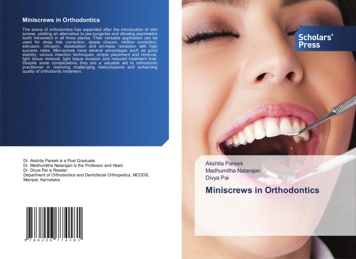 Buch Miniscrews in Orthodontics Akshita Pareek