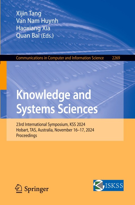 Book Knowledge and Systems Sciences Xijin Tang