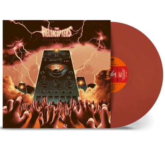 Audio Hellacopters:  Overdriver / Red Poster(S) Hellacopters