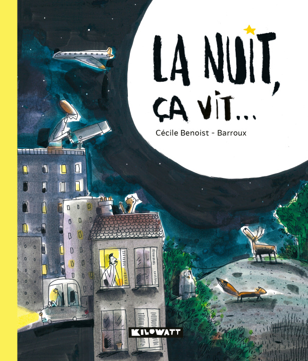 Kniha La nuit, ça vit... Cécile Benoist