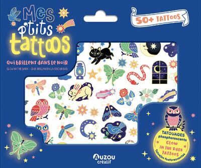 Buch Mes p'tits tattoos - Qui brillent dans le noir 