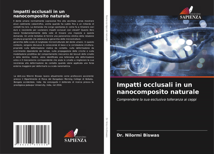 Knjiga Impatti occlusali in un nanocomposito naturale Dr. Nilormi Biswas