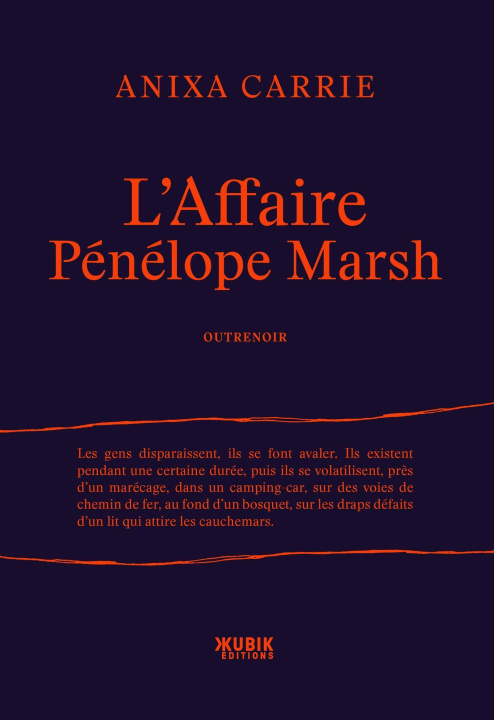 Knjiga L'Affaire Pénélope Marsh Carrie