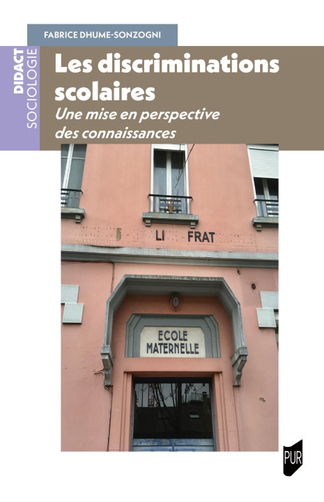 Libro LES DISCRIMINATIONS SCOLAIRES DHUME-SONZOGNI FABRICE