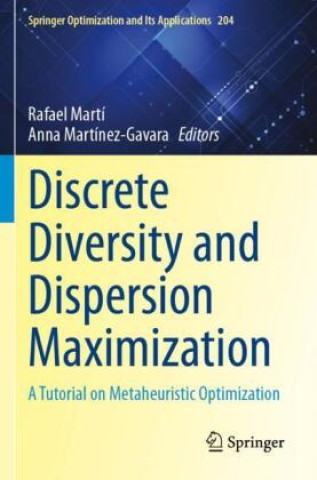 Knjiga Discrete Diversity and Dispersion Maximization Rafael Martí