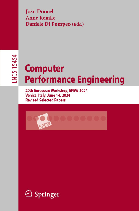 Book Computer Performance Engineering Josu Doncel