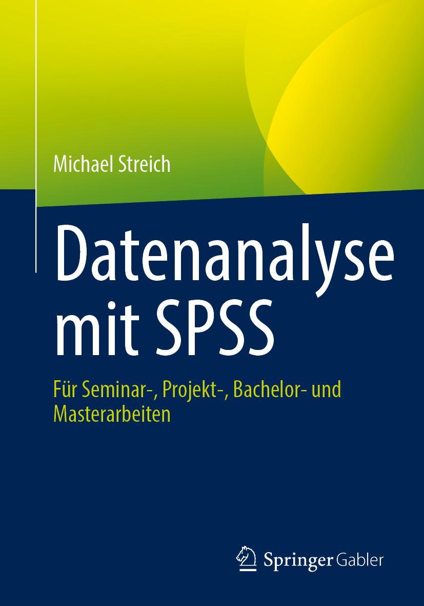 Boek Datenanalyse mit SPSS Michael Streich