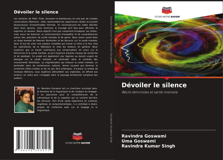 Knjiga Dévoiler le silence Ravindra Goswami