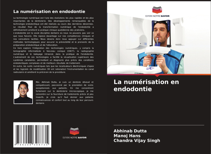 Knjiga La numérisation en endodontie Abhinab Dutta