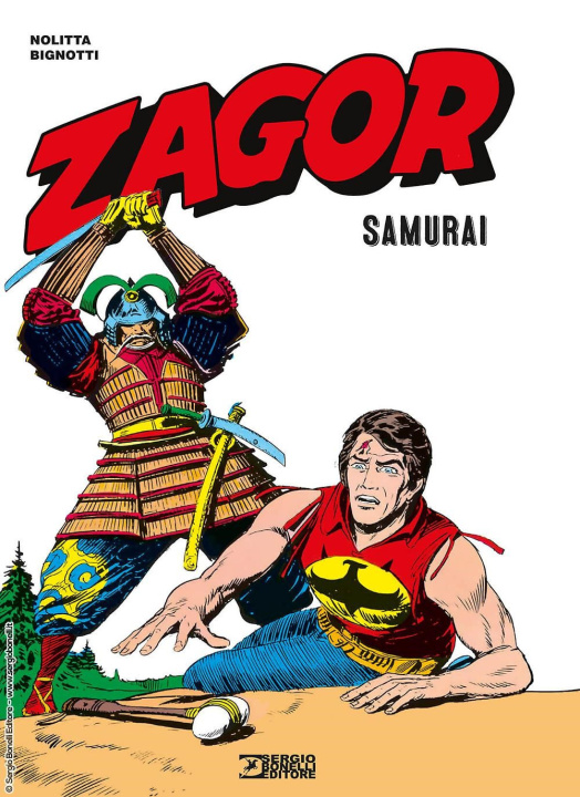 Libro Zagor. Samurai Guido Nolitta