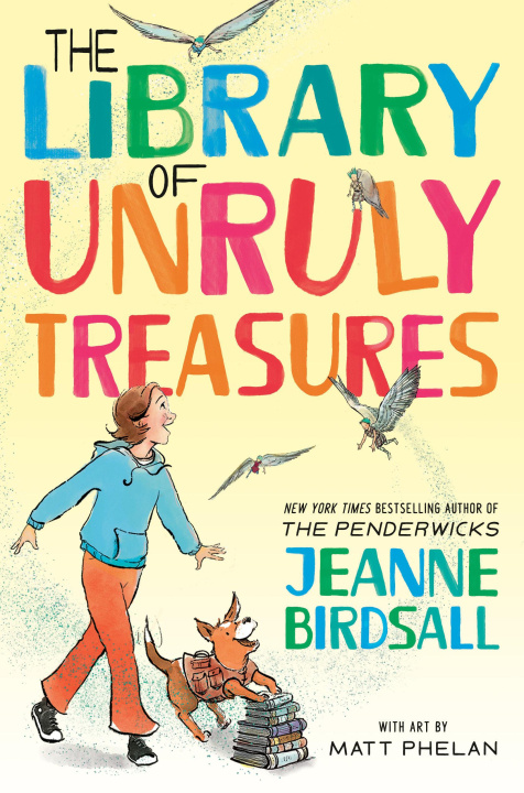 Livro The Library of Unruly Treasures Matt Phelan