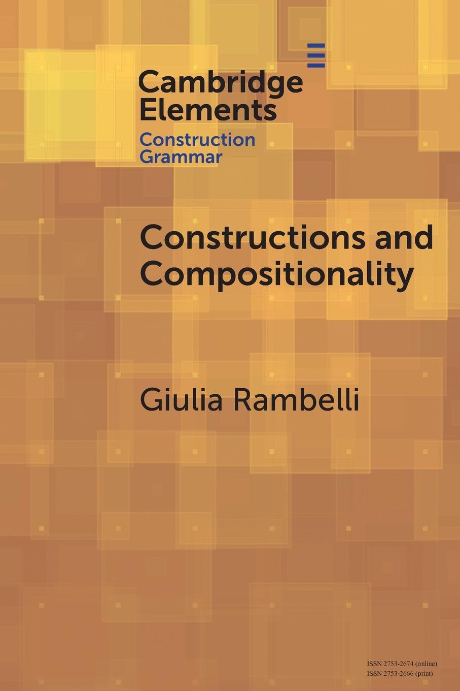 Knjiga Constructions and Compositionality Giulia Rambelli