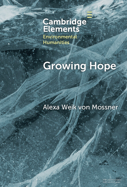 Kniha Growing Hope Alexa Weik von Mossner