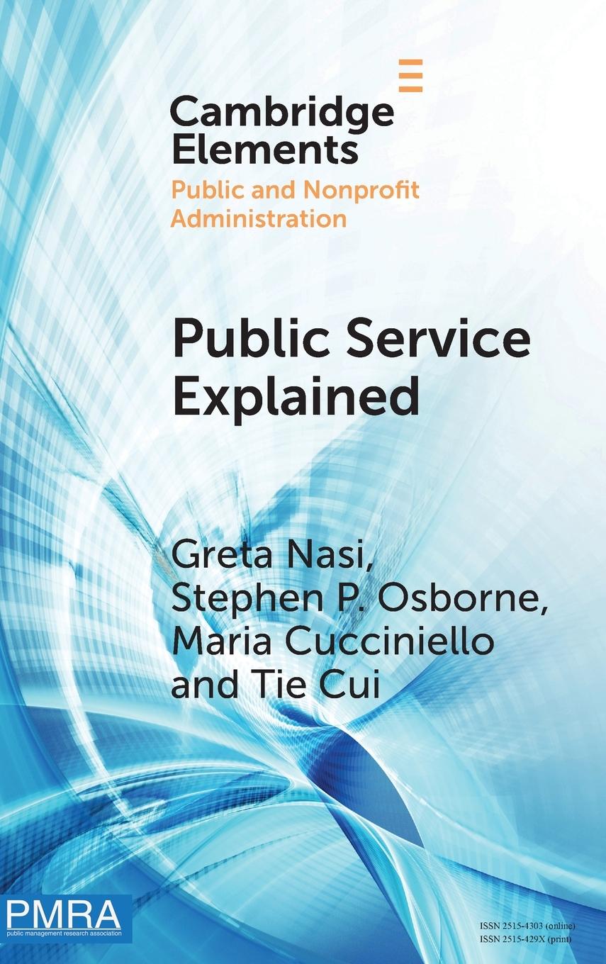 Knjiga Public Service Explained Maria Cucciniello