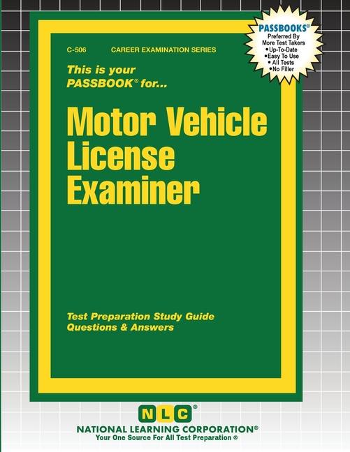 Buch Motor Vehicle License Examiner 