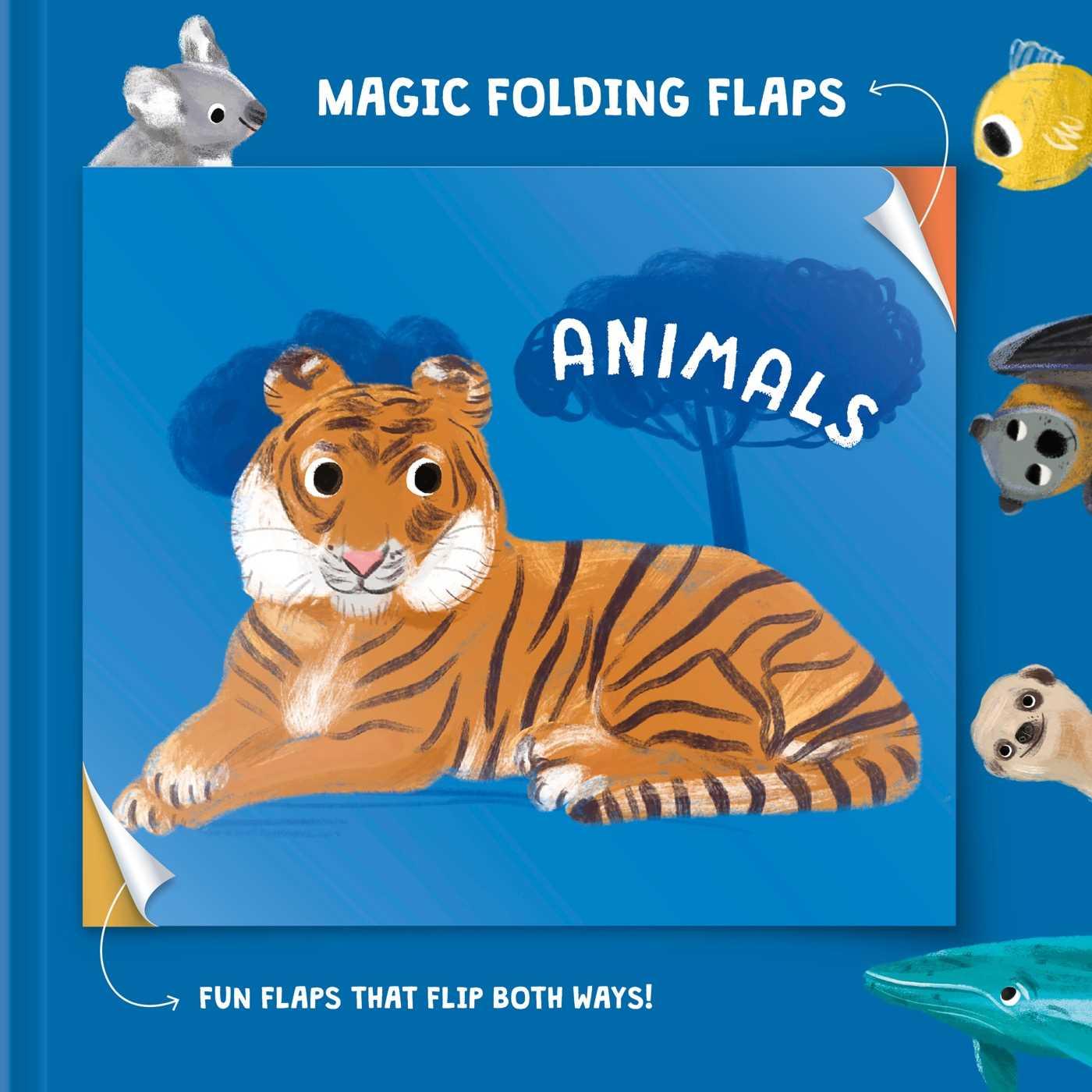 Книга Magic Folding Flaps - Animals Little Genius Books