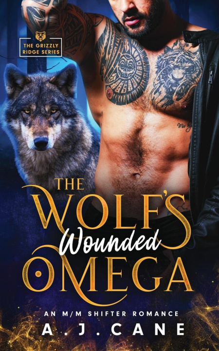 Книга The Wolf's Wounded Omega A.J. Cane