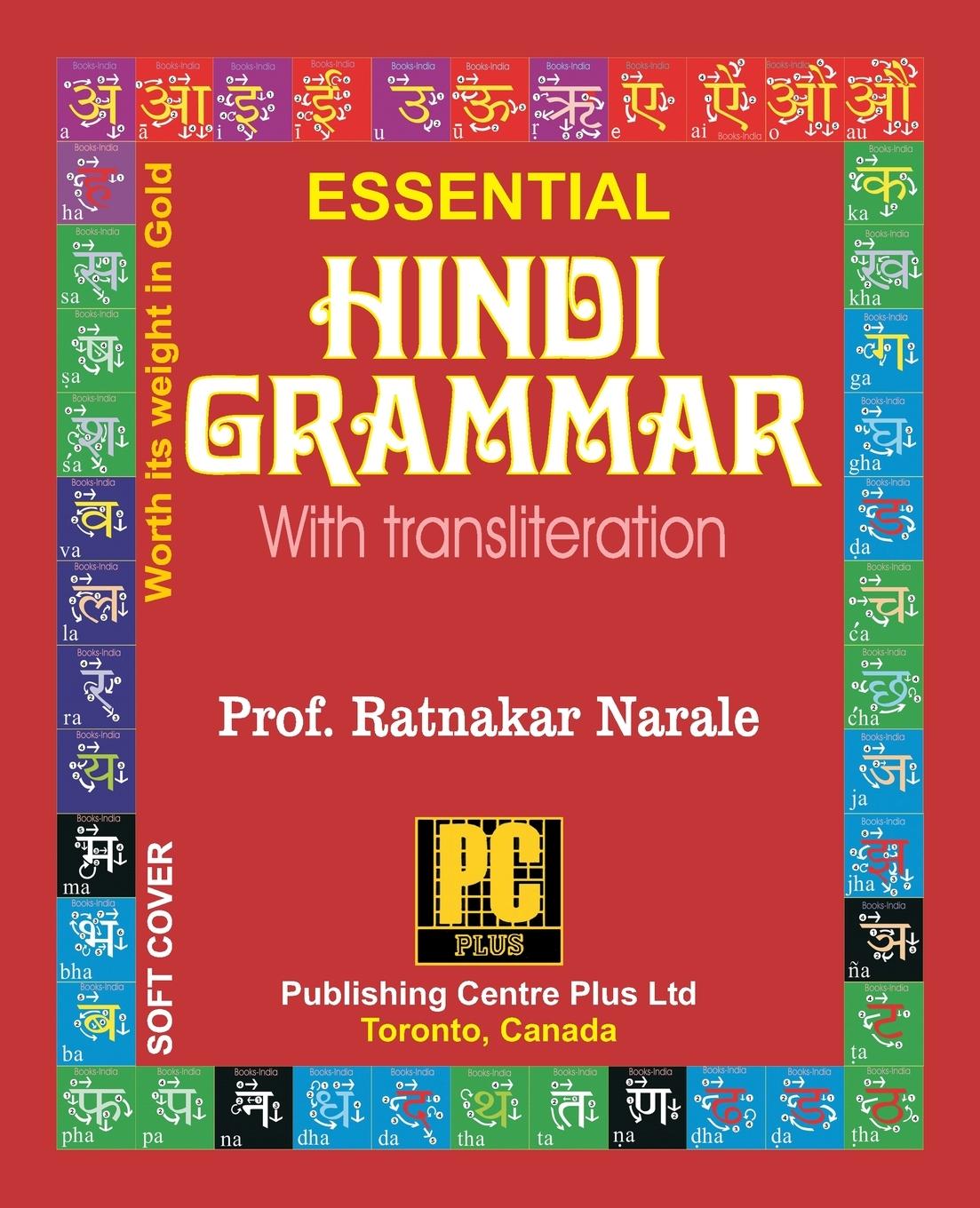 Knjiga Essential Hindi Grammar Ratnakar Narale