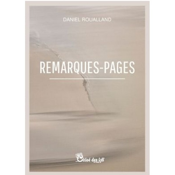 Book Remarques-pages Roualland