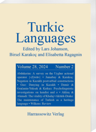 Книга Turkic Languages 28 (2024) 2 Lars Johanson
