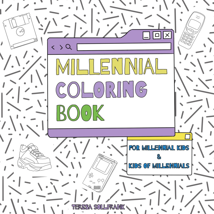 Книга Millennial Coloring Book 