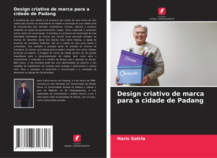 Knjiga Design criativo de marca para a cidade de Padang Haris Satria