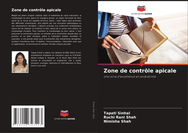 Kniha Zone de contrôle apicale Tapati Sinhal
