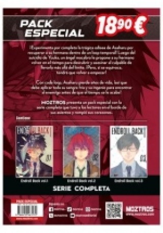Boek ENDROLL BACK (PACK ESPECIAL) HARUNA NAKAZATO KANTETSU