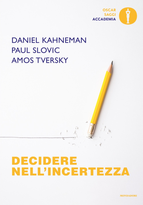 Buch Decidere nell'incertezza Daniel Kahneman