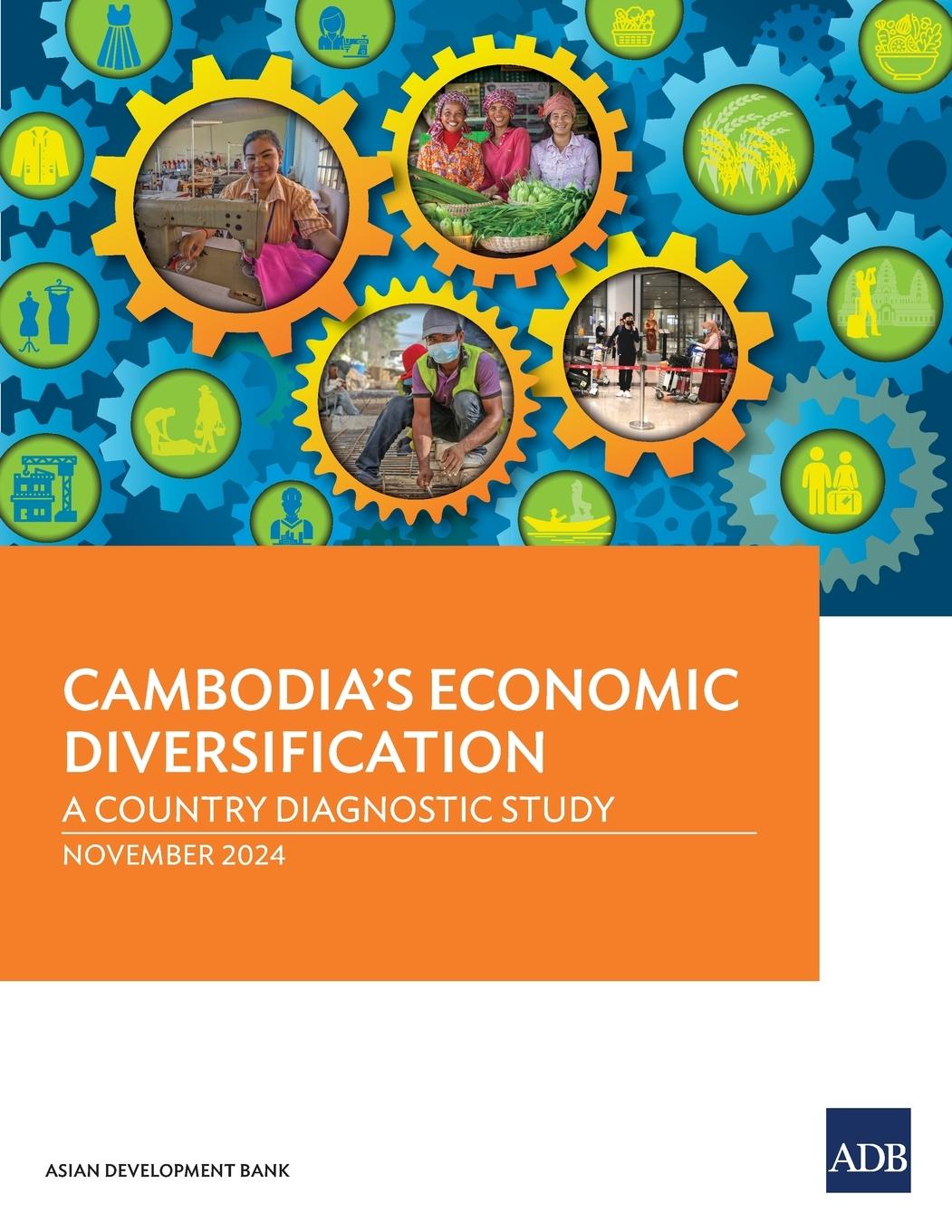 Книга Cambodia's Economic Diversification Asian Development Bank