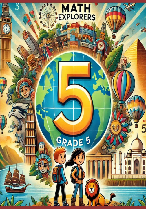 Book Math Explorers - Grade 5 Ramesh Chauhan
