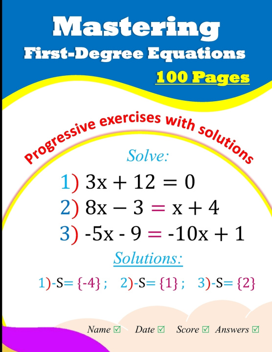 Knjiga Mastering First-Degree Equations Alfred Koutoube
