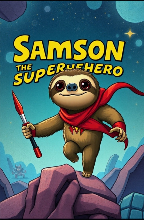 Книга Samson the Super Hero Sloth Rae Baker