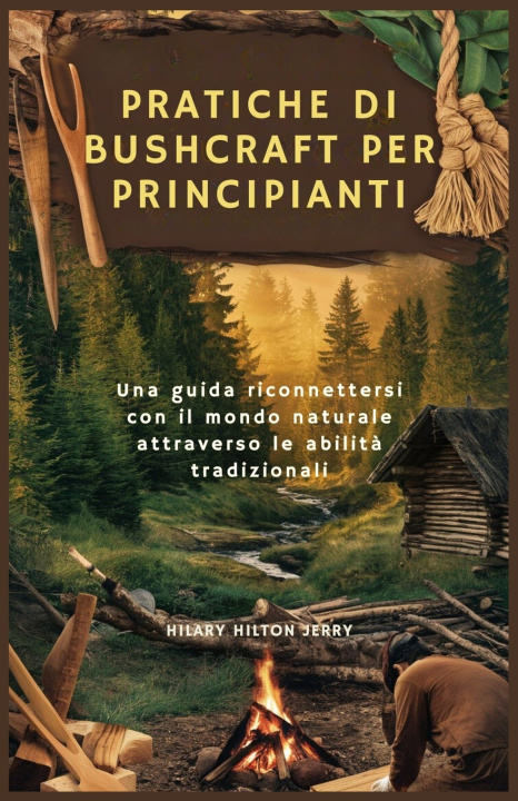 Knjiga Pratiche Di Bushcraft Per Principianti HILARY HILTON JERRY