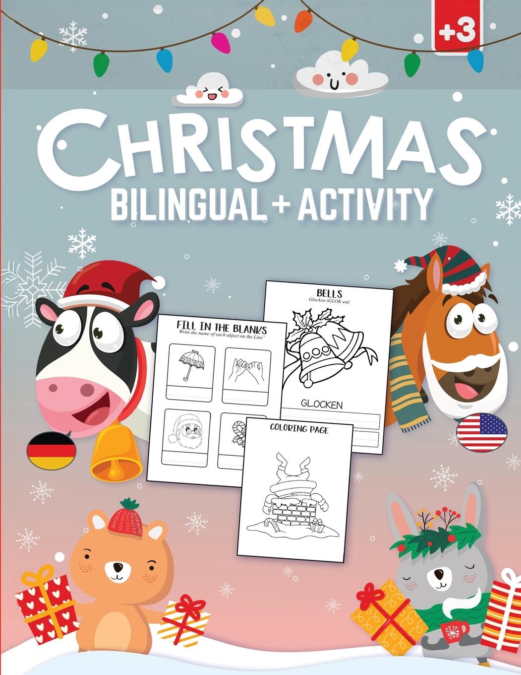 Книга Christmas Bilingual + Activity Wintersberger
