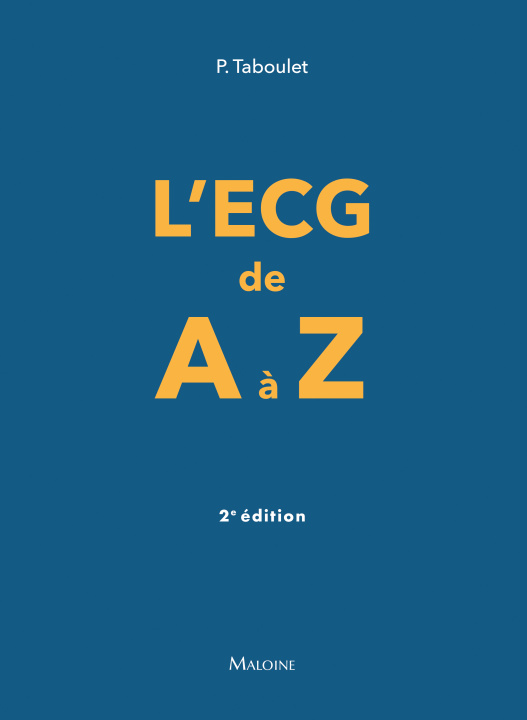 Book L'ECG de A à Z, 2e éd. Taboulet