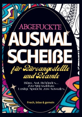 Knjiga Fluch Malbuch Büro A4 Nora Milles
