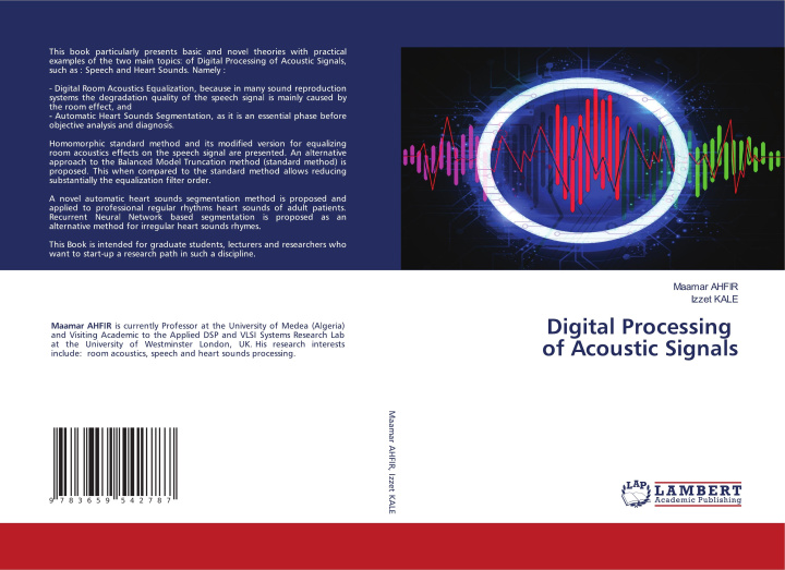 Kniha Digital Processing of Acoustic Signals Maamar AHFIR