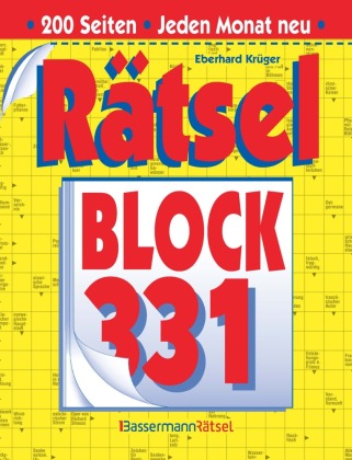 Knjiga Rätselblock 331 Eberhard Krüger