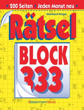 Buch Rätselblock 333 Eberhard Krüger