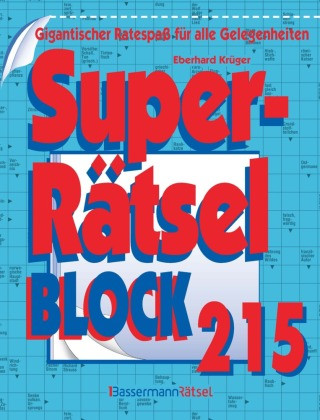 Livro Superrätselblock 215 Eberhard Krüger