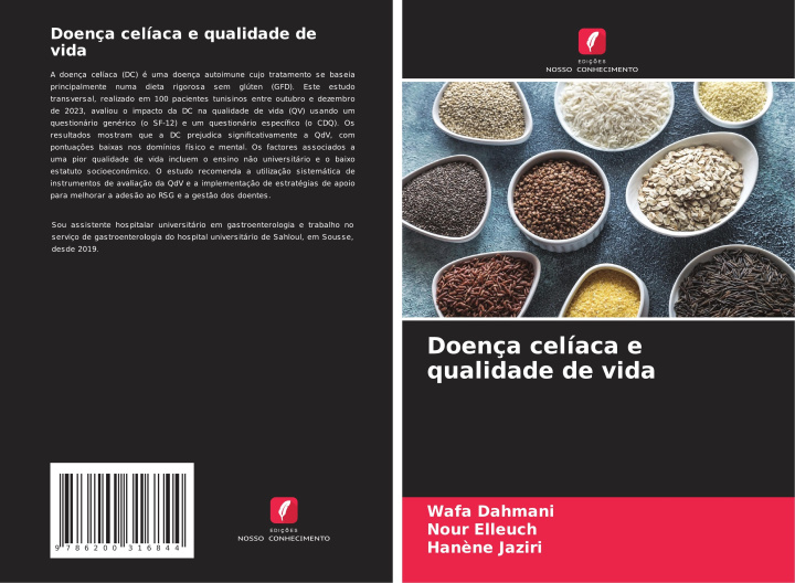 Knjiga Doença celíaca e qualidade de vida Wafa Dahmani