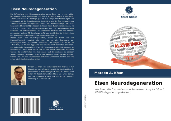 Knjiga Eisen Neurodegeneration Mateen  A. Khan