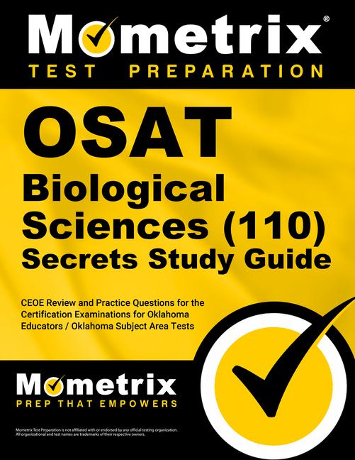 Knjiga OSAT Biological Sciences (110) Secrets Study Guide 