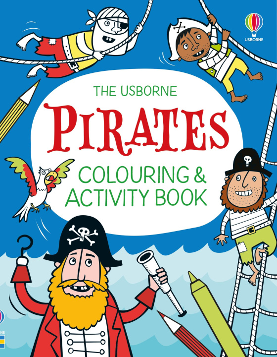 Книга Pirates Colouring and Activity Book Candice Whatmore