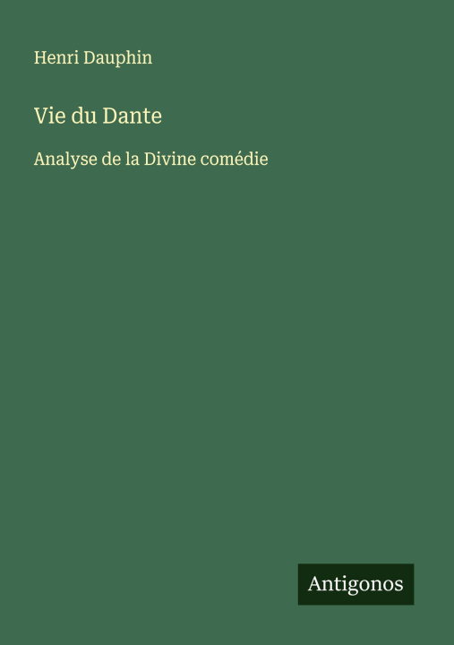 Книга Vie du Dante 