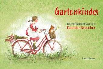 Knjiga Postkartenbuch 'Gartenkinder' Daniela Drescher