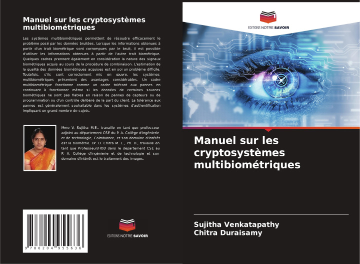 Boek Manuel sur les cryptosyst?mes multibiométriques Chitra Duraisamy